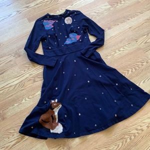 eShakti embroidered midi dress